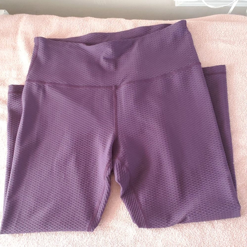 Purple Athletic Capris